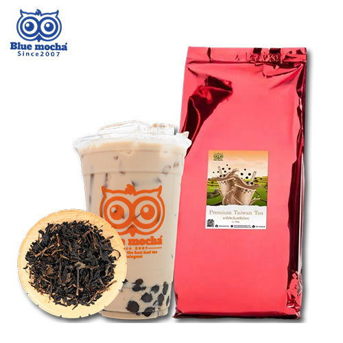 สร้างแบรนด์ชาไข่มุกชาไต้หวันพรีเมียม (Premium Taiwan Tea)ผลิตจากใบชาอัสสัมแบล็คที นำเข้าจากประเทศไต้หวัน และนำมาผลิตโดยการอบด้วยสูตรเฉพาะของโรงคั่วชาบลูมอคค่า